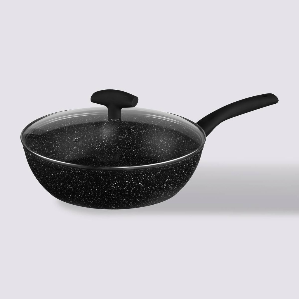 SARTÉN CON TAPA ALUMINIO FORJADO 28CM 111011