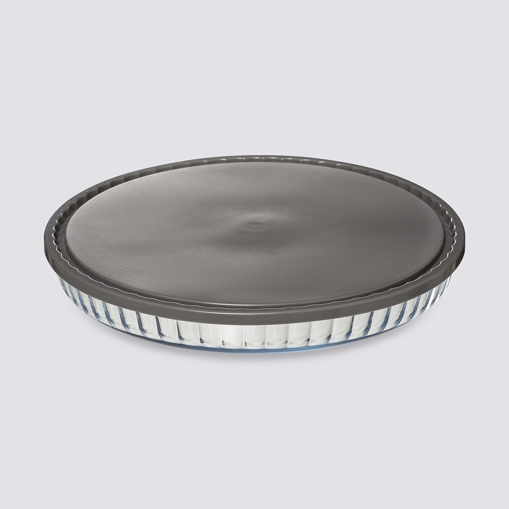 PIE FUENTE VIDRIO CON TAPA 30CM 151469