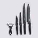 SET X5 CUCHILLOS ACERO CARACTERE 151268