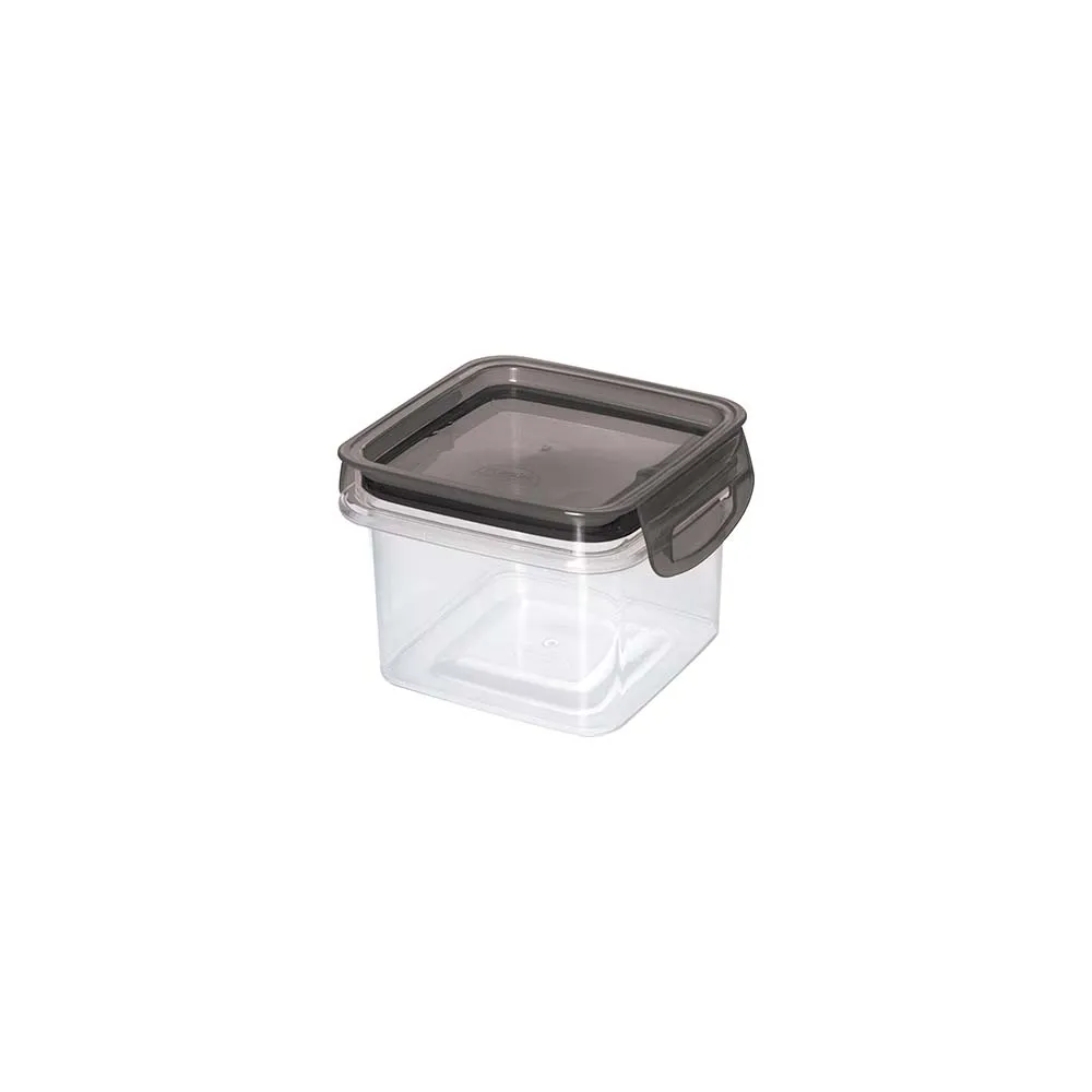 [250914] RECIPIENTE CRISTAL TRABA 380ML NEGRO 13644