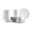 SET 6 TAZAS 170ML+PLATILLOS 15 CASTILLA 693120