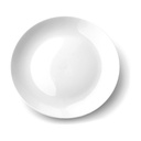 PLATO POSTRE BOLONIA BLANCO 692203
