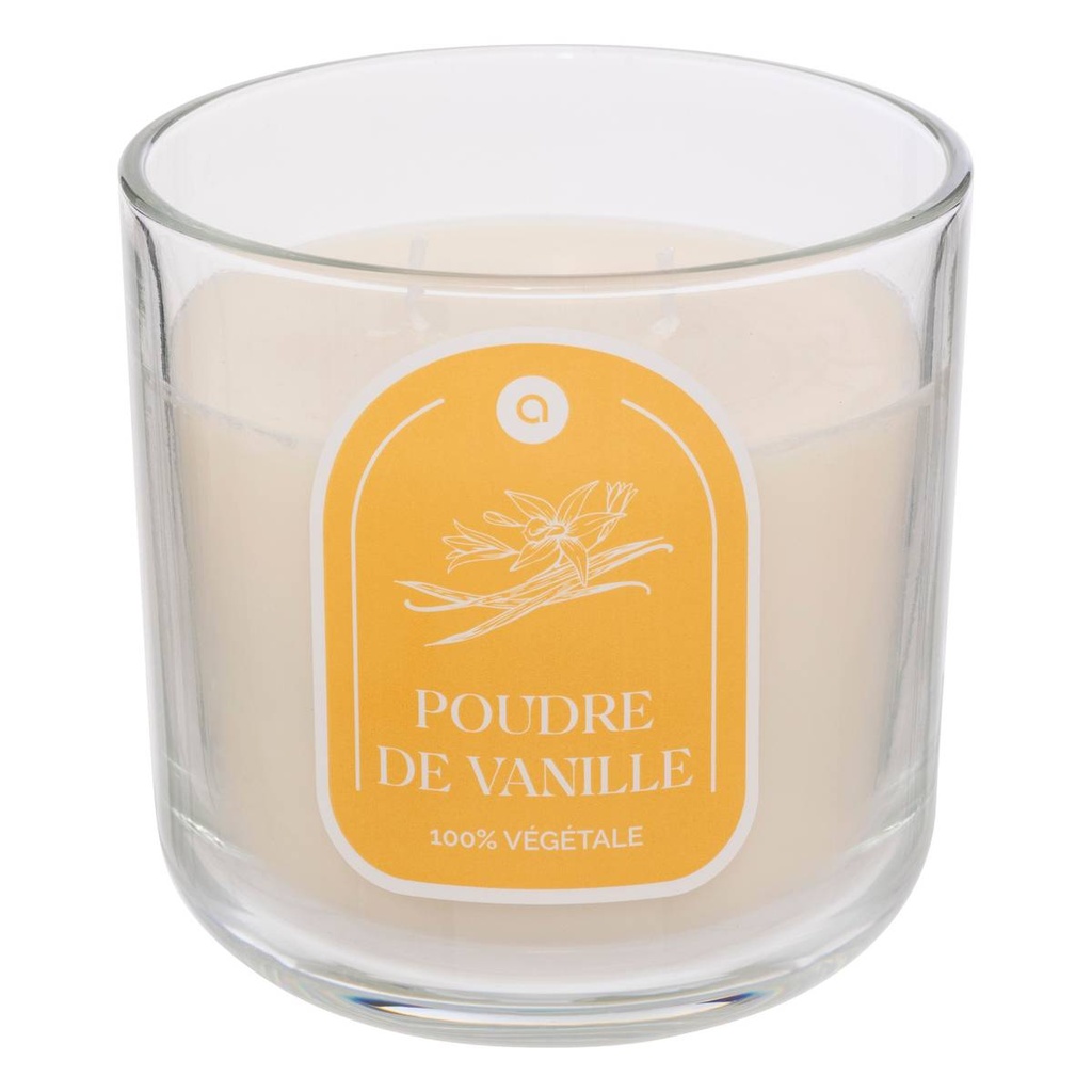 VELA PERFUMADA FLORAL VAINILLA 350G 207011A