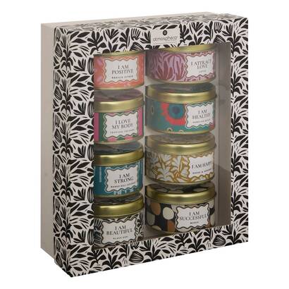CAJA REGALO VELAS PERFUMADAS SUJAN X8 211764