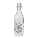 BOTELLA LIMONADA FLORAL BLANCA 1L 203393
