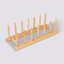 ESCURRIDOR PARA 6 PLATOS DE BAMBU 189984.