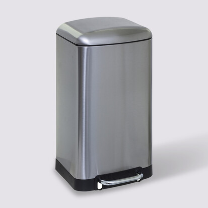 BASURERO METÁLICO ARIANE 30L ACERO 133683A