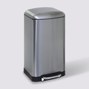 BASURERO METÁLICO ARIANE 30L ACERO 133683A