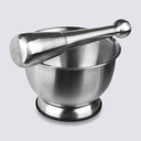 MORTERO Y MAZO INOX 125011