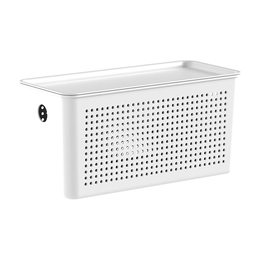 [268157] CESTO FLOW TAPA 27 X 12 X 14 BLANCO CFW155BCF