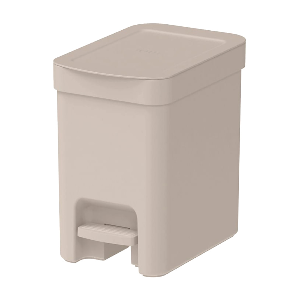 [268403] BASURERO CON PEDAL TRIUM 6L BEIGE LX4000BGF