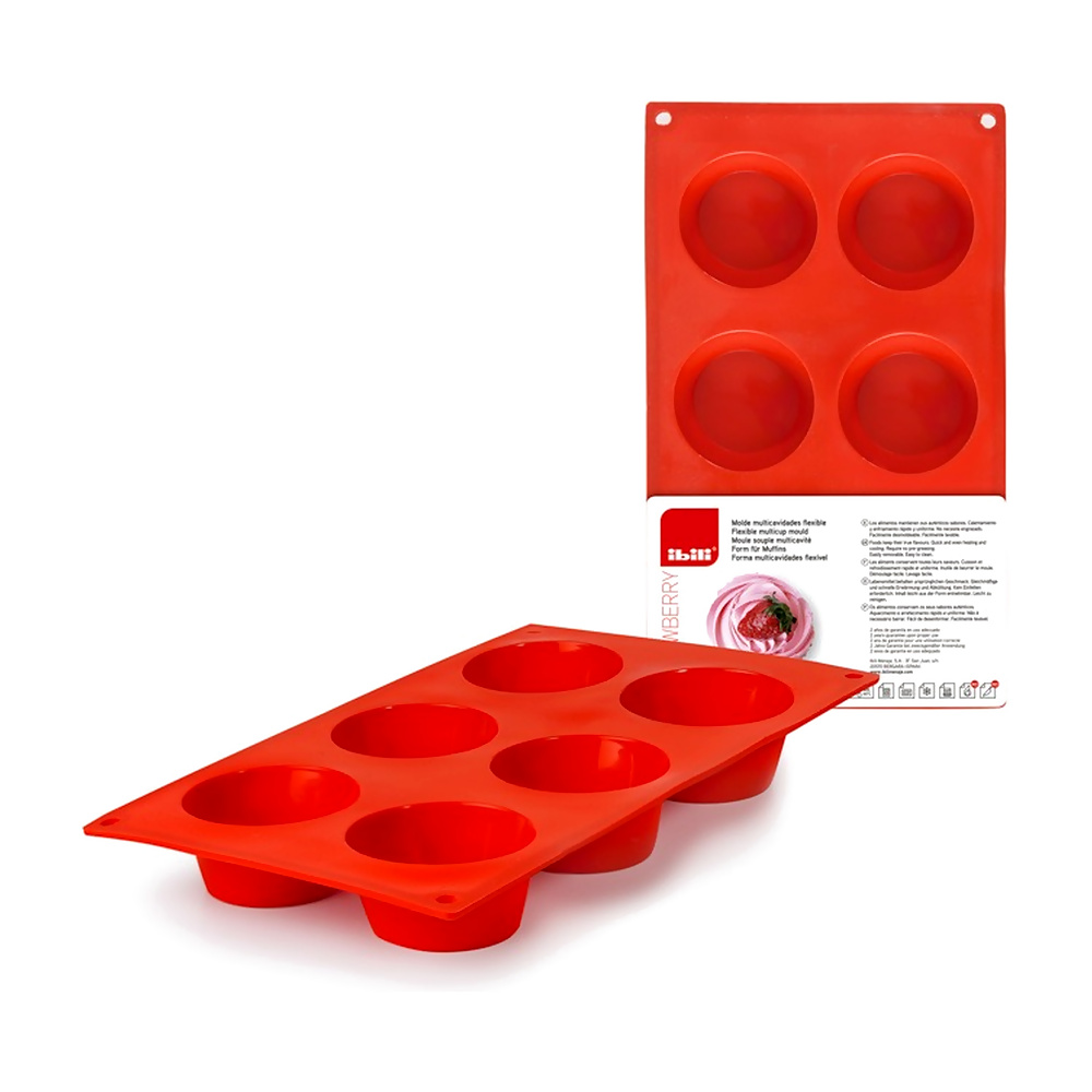 [273183] MOLDE 6 MULTICAVIDADES STRAWBERRY 875600