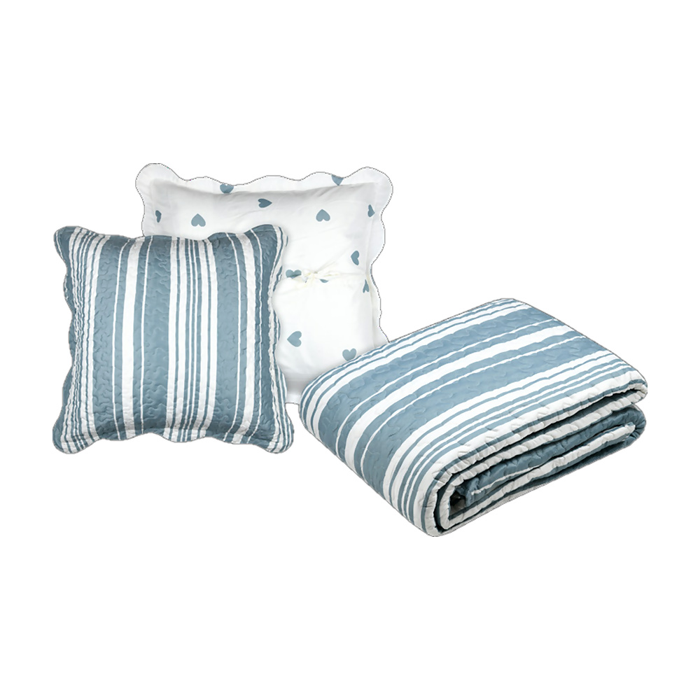 [273863] COLCHA BOUTIS ALBANE AZUL 260X240 CM CE273004