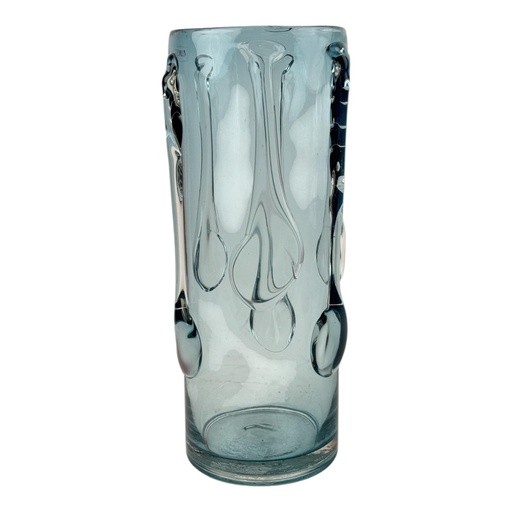 [246926] FLORERO CRISTAL CELEST 15.5X15.5X34.5CM 412-364749