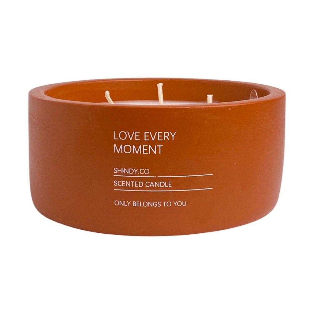 [246987] VELA NARANJA BAJA 13.2X13.2X6CM 415-652303