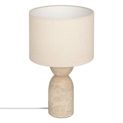 LAMPARA CILINDRICA TRAVERTINO ERIN H47,5 205910