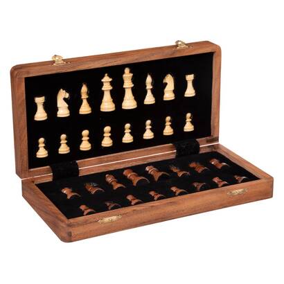 JUEGO DE AJEDREZ MADERA LANEY 30,5X30,5 185972