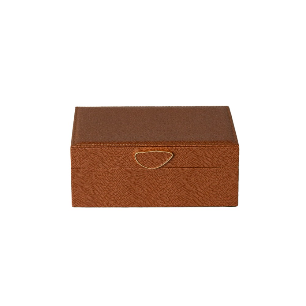 [269431] CAJA DECORATIVA 22,5X14,5X9 CM MOCCA 2961
