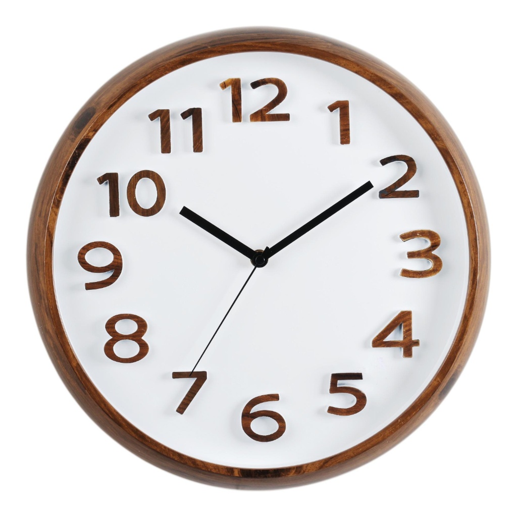 RELOJ DE PARED C/MOV. 35X4.5X35CM 423-210941