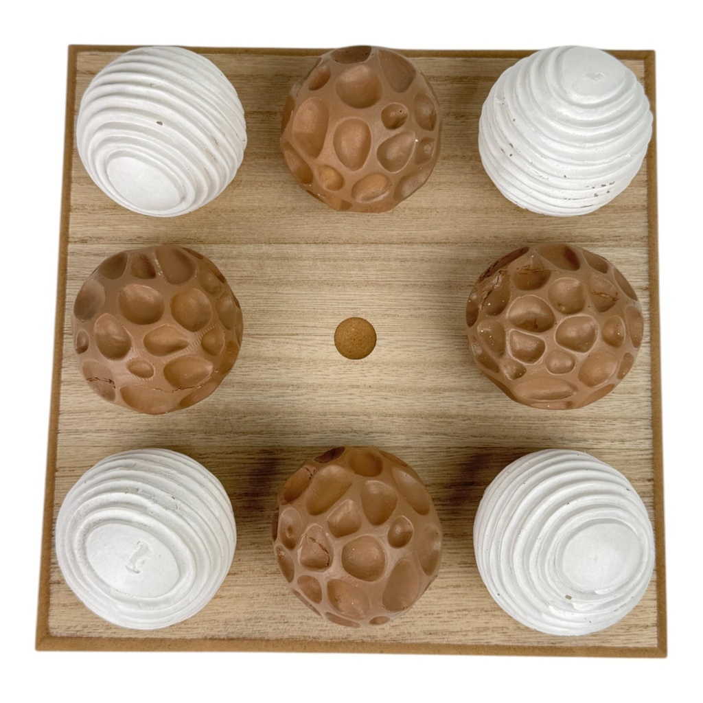 JUEGO DE MESA 9 PIEZAS 19X19X6CM 454-1900017