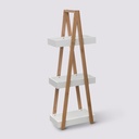 ESTANTE DE 3 NIVELES NATUREO WH 160851