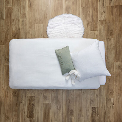 [271418] SET DE CAMA CTN GZE BLANCO 140X200 195898A