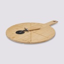TABLA CORTA PIZZA D37 CON CORTADOR 189624
