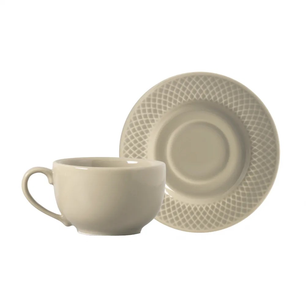 [273438] TAZA TE PLATILLO TOPO. RELEVO. 7.5 CM. 1308-304
