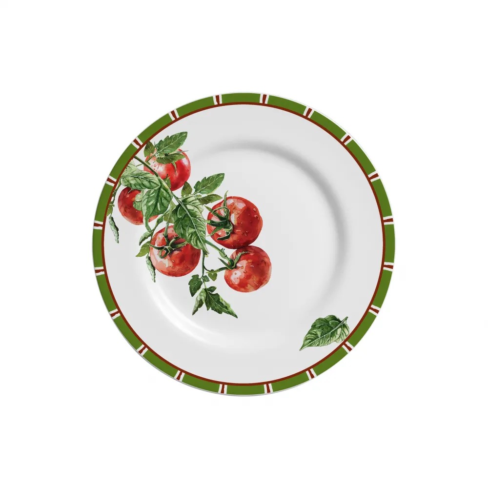 [273455] PLATO POSTRE POMODORO MATE 21CM 7630-103