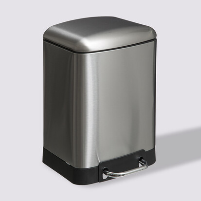 [241446] BASURERO SOFTCL ARIANE ACERO INOX 6L 138059A