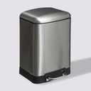 BASURERO SOFTCL ARIANE ACERO INOX 6L 138059A