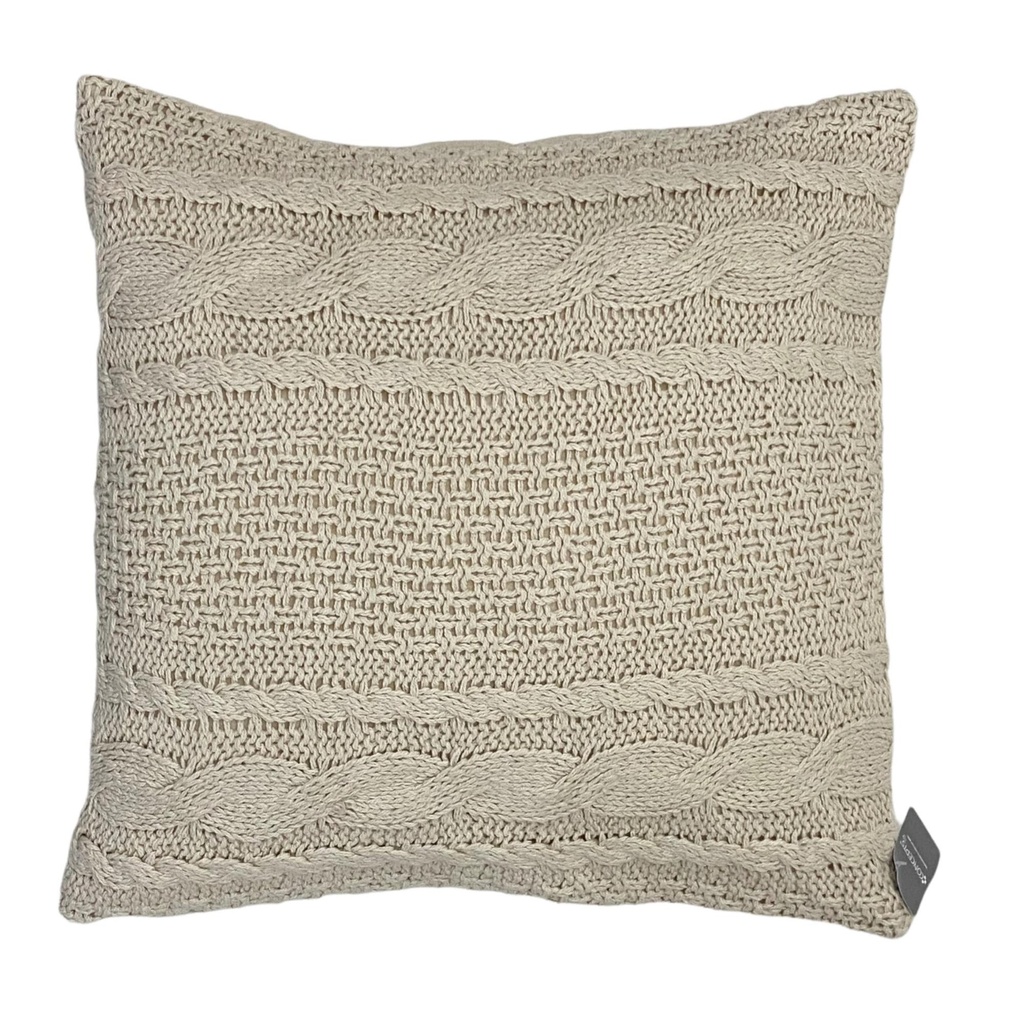 FUNDA 50X50XCM TEXTURIZADO BEIGE CLARO 427-5200115