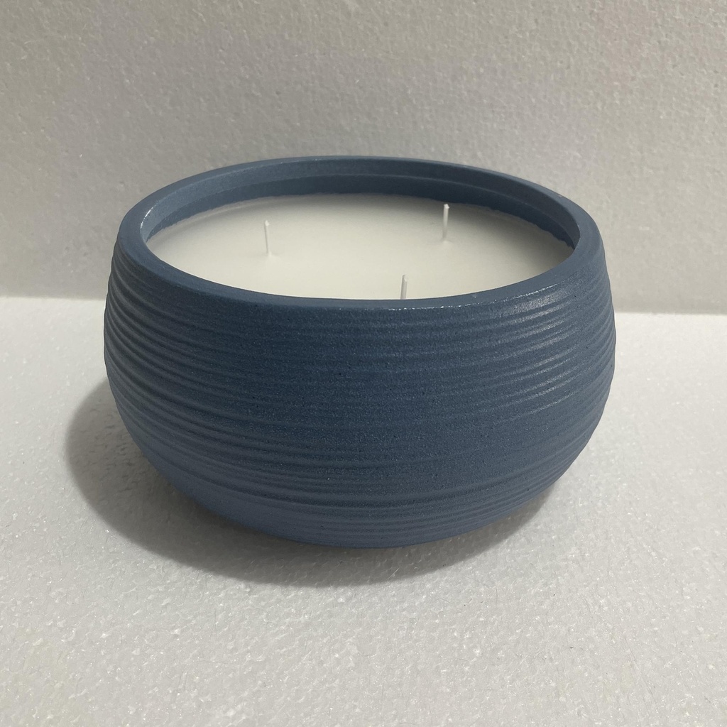 [247864] VELA VASO AZUL 19X19X9.50CM 441-648464