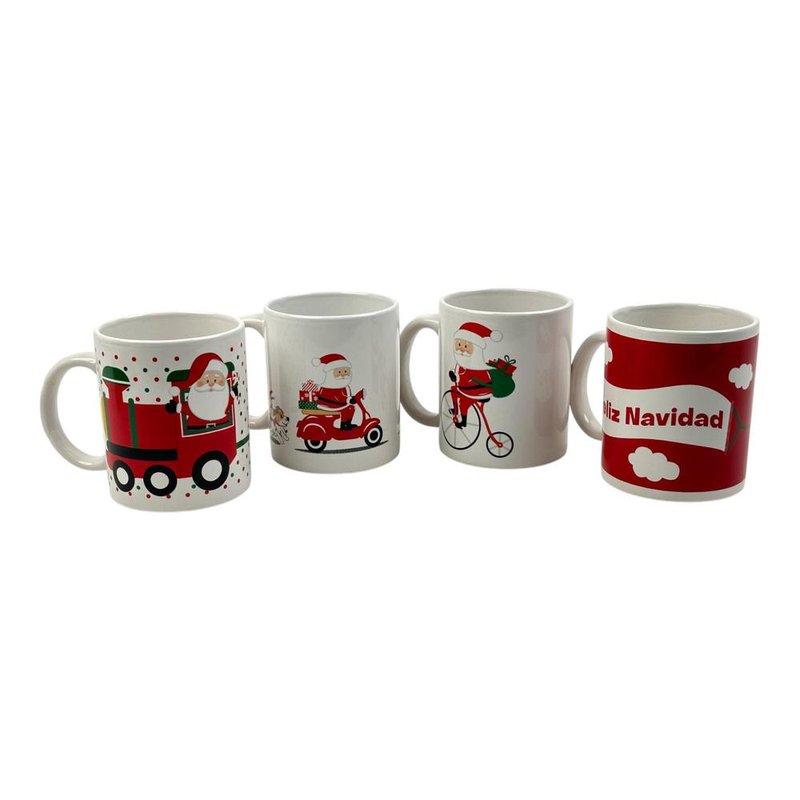 TAZAS 11OZ 4 SURT 180-1000119