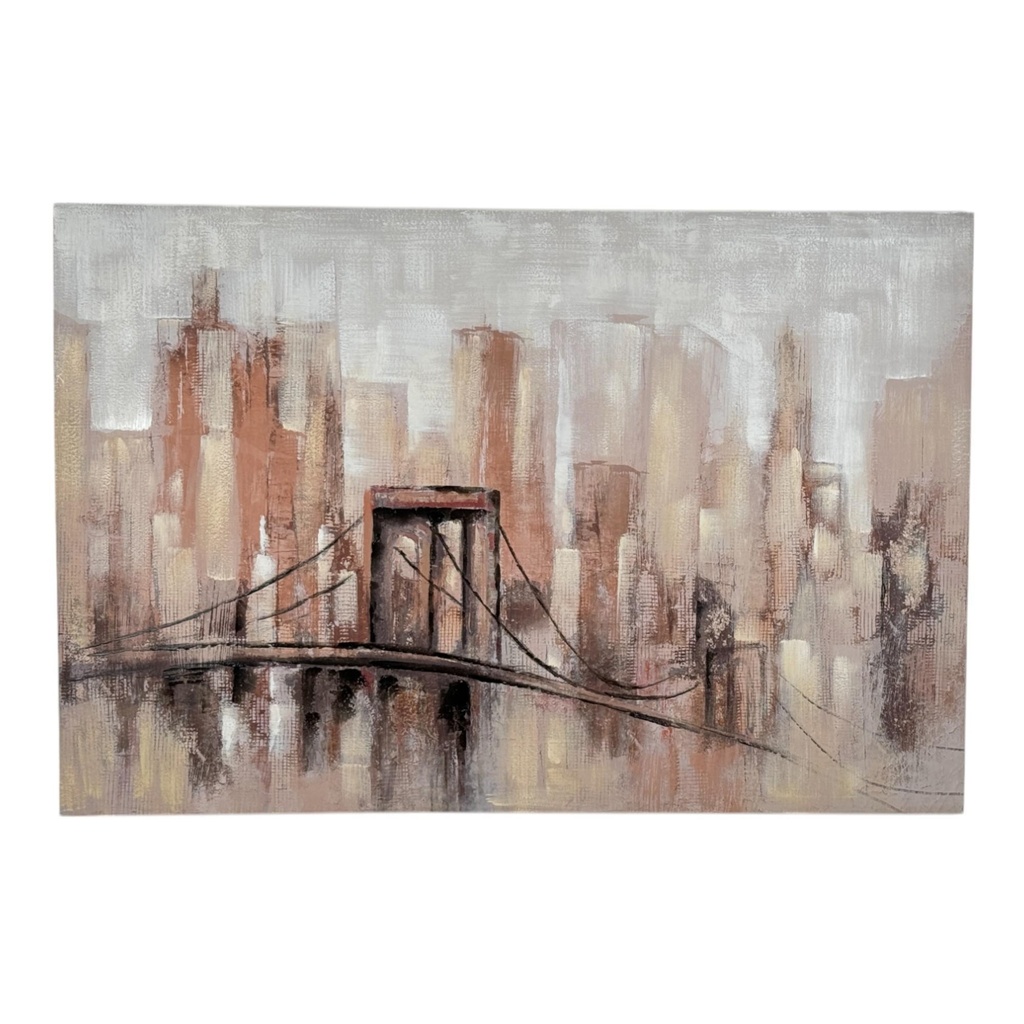 [248641] CUADRO DE PUENTE SN/MARCO 120X3X80CM 449-3310051
