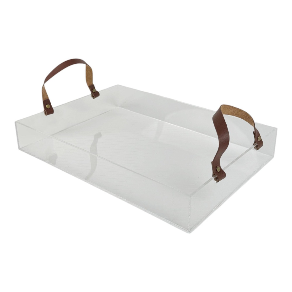 BANDEJA RECTANGULAR C/ASAS 25X35X5.5CM 541-433039