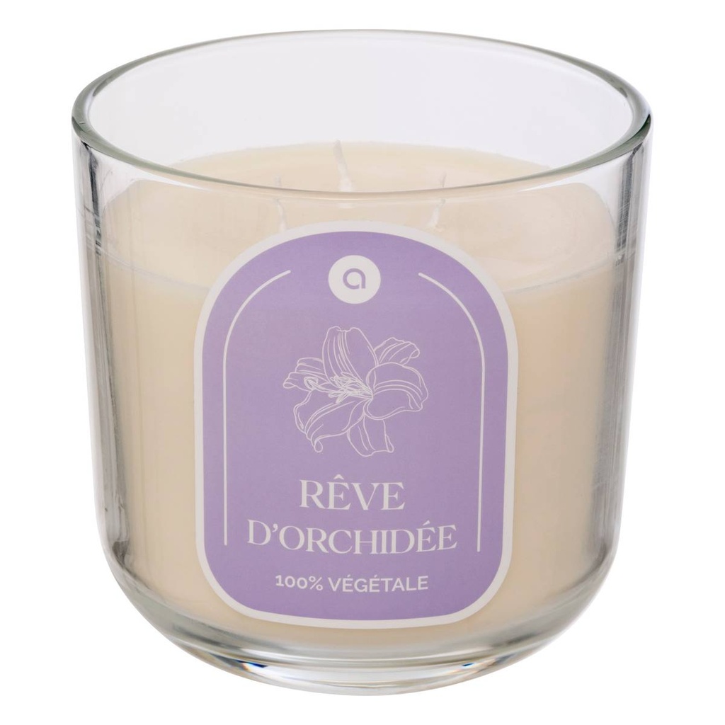 VELA PERFUMADA FLORAL ORQUÍDEA 610G 207010B.
