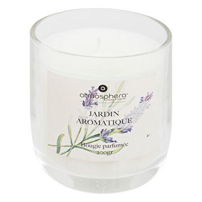 VELA PERFUMADA VIDRIO JARDÍN OUDY 200G 200657A