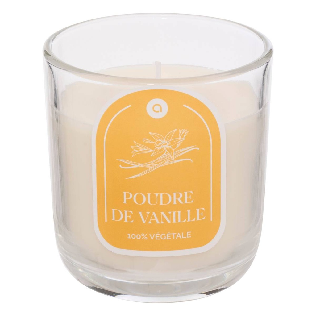VELA PERFUMADA FLORAL VAINILLA 210G 207012A