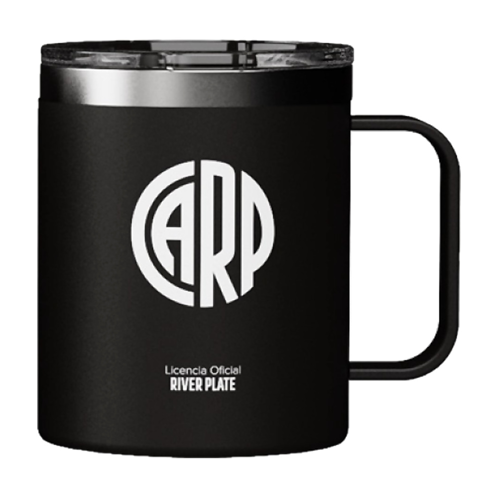 TAZA 355 ML NEGRO EDICION UV RIVER