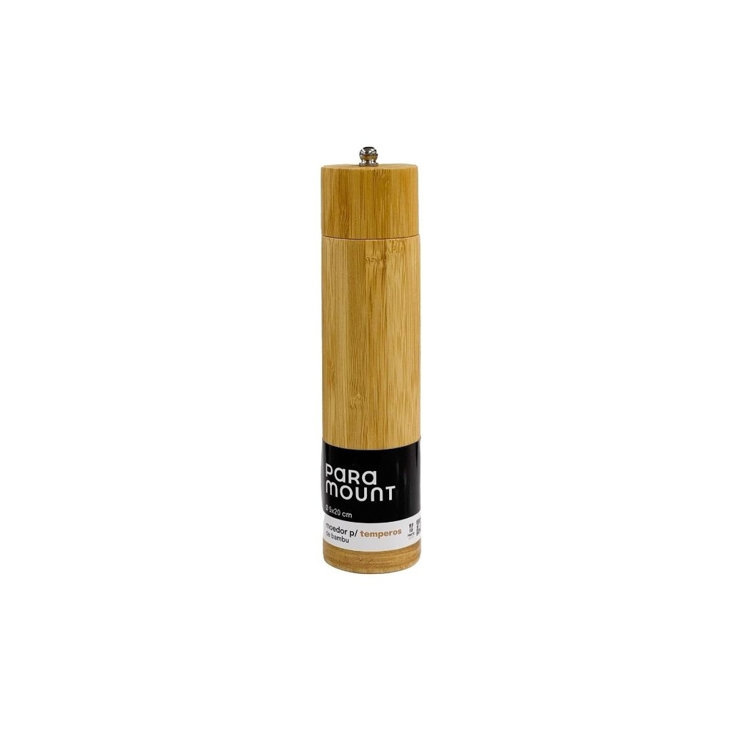 [253140] MOLINILLO P/ CONDIMENTOS DE BAMBU 5X20 2228