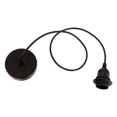 CABLE DE ALIMENTACIÓN METÁLICO NEGRO NOE L80 20264