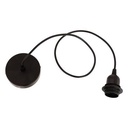 CABLE DE ALIMENTACIÓN METÁLICO NEGRO NOE L80 20264