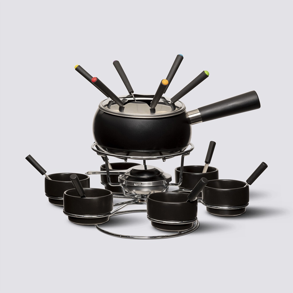 SET FONDUE NEGRO 209601