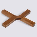 SALVAMANTELES TRIVET CRUZ ACACIA 209642