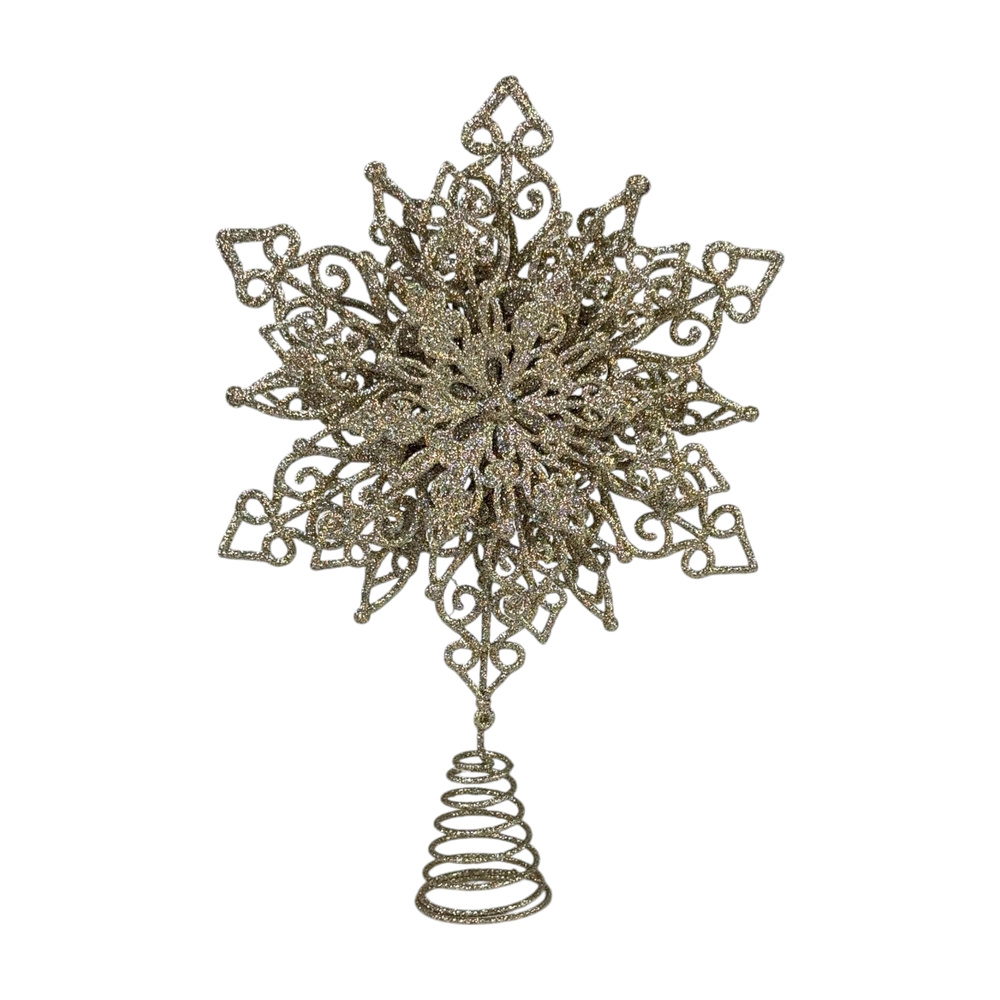 ADORNO PUNTA P/ARBOL 22X34CM 130-9502696