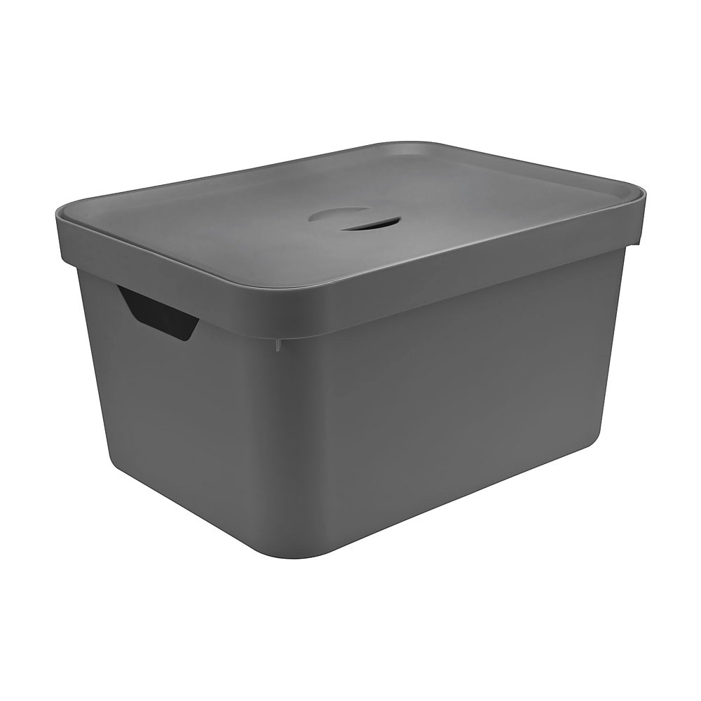 [268149] CAJA ORGANIZADORA G CON TAPA CUBE GRIS CC650CHF