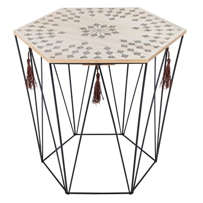 MESA AUXILIAR METALICA KUMI ETNIK 156955