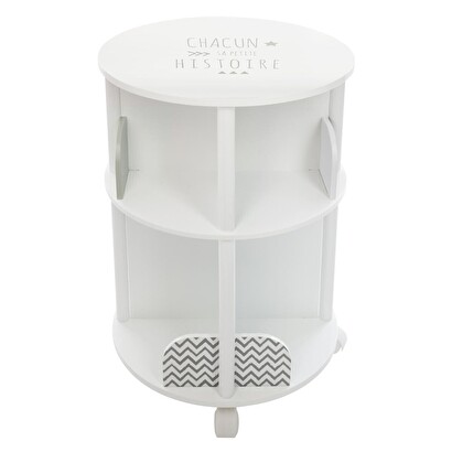 [271251] ESTANTERIA ALEX REDONDA GRIS 158471B