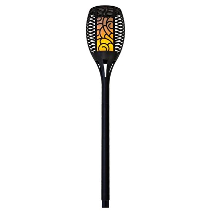 LITA NEGRO ANTORCHA EXTERIOR ALTURA 78CM 164204